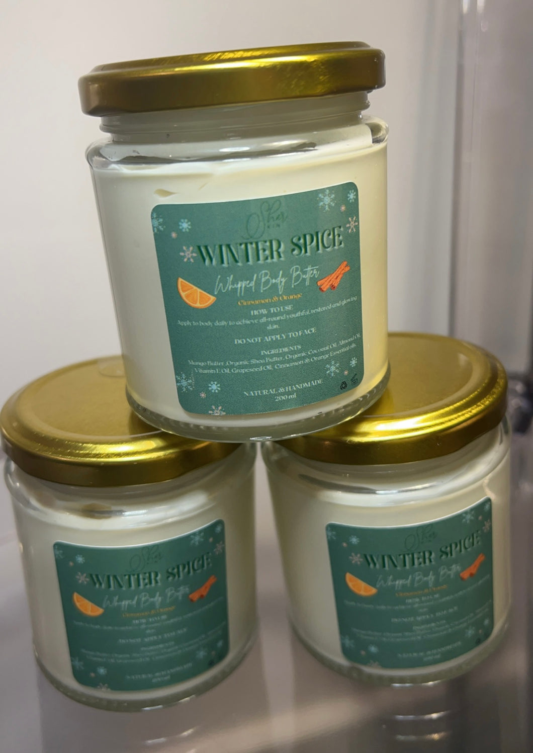 'Winter Spice' Whipped Body Butter (200ml)