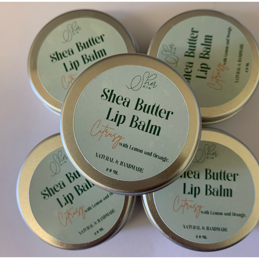 Shea Butter Lip Balm 'Citrusy'